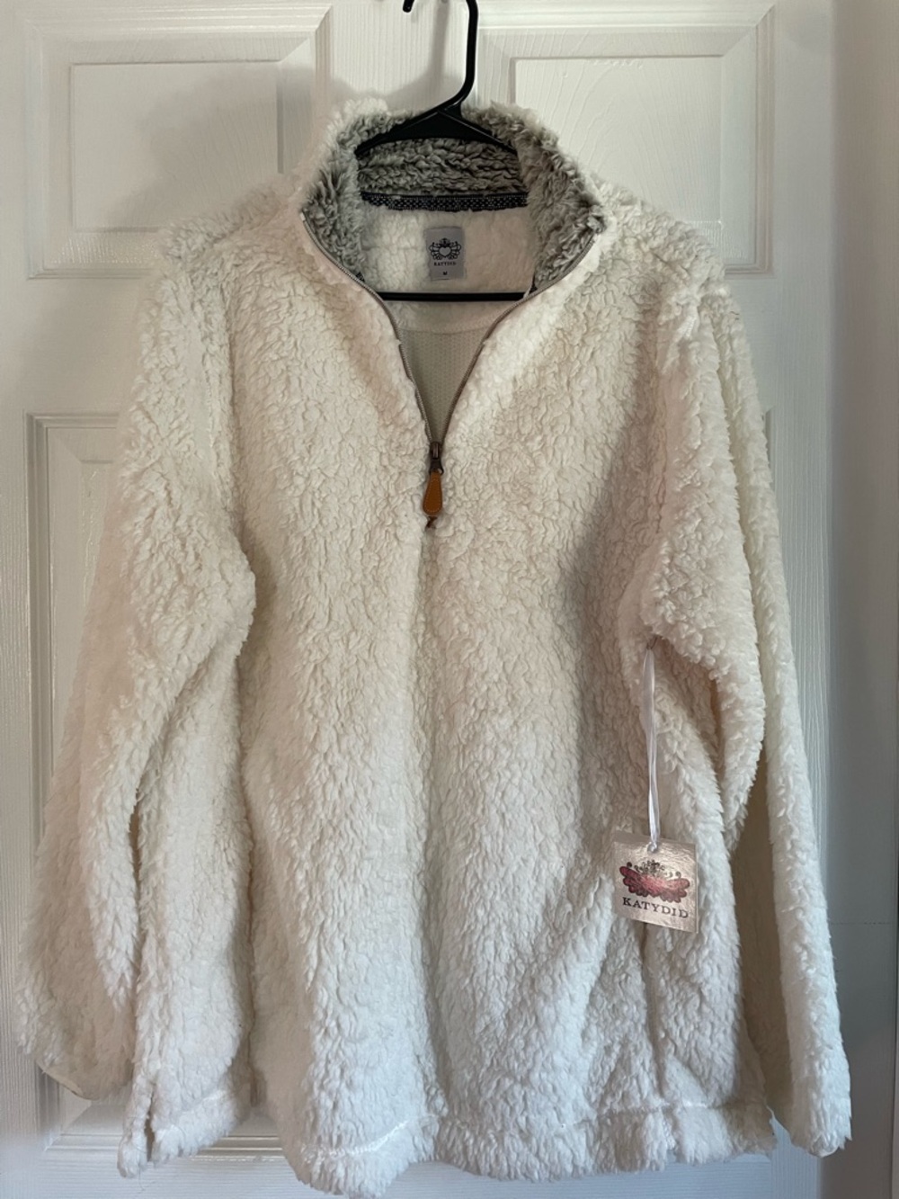 Katydid Sherpa Half Zip Pullover || Size M || NWT